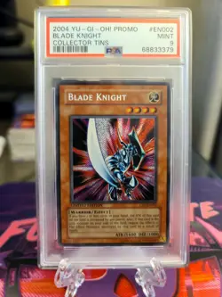 2004 Yu-Gi-Oh! Ltd. Edition Blade Knight CT1-EN002 Promo PSA 9 MINT - Image 1