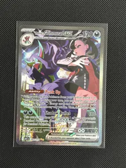 Marnie's Grimmsnarl EX 287/217 SIR - Ascended Heroes - Pack Fresh Mint - Image 1