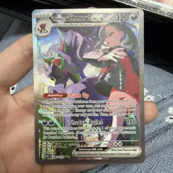 Pokemon TCG Marnie's Grimmsnarl EX 287/217 Ascended Heroes SIR - Image 1