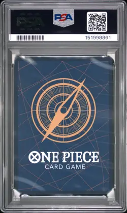2025 ONE PIECE OP12-LEGACY OF THE MASTER SPECIAL ALTERNATE ART #037 LIM PSA 10 - Image 2