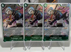 Trafalgar Law OP13-031 Carrying On His Will Foil x3 - Image 1