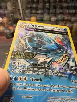 Pokemon XY60 Black Star Promo - Gyarados - Ancient Origins Stamped Promo - LP - Image 3