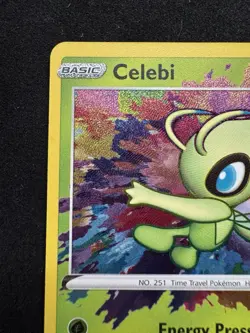 Celebi Vivid Voltage 009/185 Amazing Rare Holo Rare Pokemon TCG Card NM - Image 2