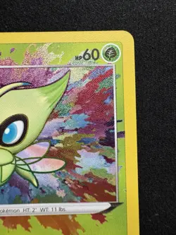 Celebi Vivid Voltage 009/185 Amazing Rare Holo Rare Pokemon TCG Card NM - Image 3