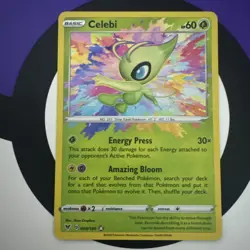 **NM: Pokemon TCG Celebi Vivid Voltage 009/185 Holo Amazing Rare** - Image 1