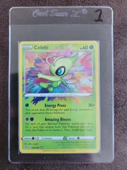 Pokemon TCG Swords & Shield Vivid Voltage Celebi Holo 009/185 Pack Fresh NM #1 - Image 1