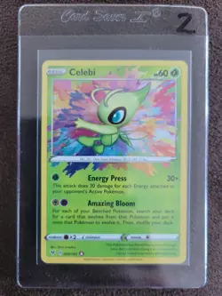 Pokemon TCG Swords & Shield Vivid Voltage Celebi Holo 009/185 Pack Fresh NM #2 - Image 1