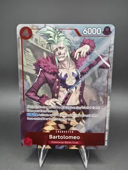 Bandai Bartolomeo OP15-014 Special Promo Character Card 6000 Power One Piece - Image 2