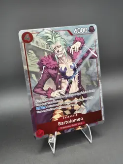 Bandai Bartolomeo OP15-014 Special Promo Character Card 6000 Power One Piece - Image 4