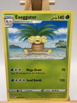 Exeggutor 002/172 Brilliant Stars Common Pokemon Card Near Mint - Image 1