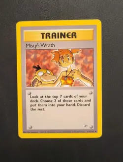Misty's Wrath 114/132 - Gym Heroes - Pokemon Card - Image 2