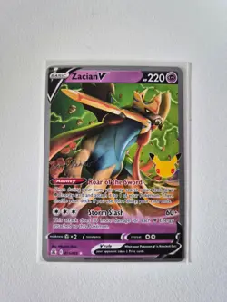 Pokemon TCG - World Championships 2023 Deck Promo Card - Zacian V - 016/025 - Image 1