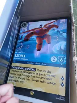 Lorcana Tcg - Oversized Jumbo Card Promo Kit Set - Yzma Baymax Elsa Mulan Donald - Image 3