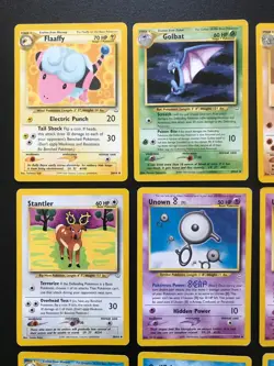 Complete Uncommon & Common Pokemon Neo Revelation set 28-64 Card WOTC vintage - Image 2