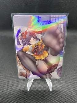 Peach Blossom Dew Goddess Story Chiori Genshin Impact 025 Spicy Feet Waifu Card - Image 1