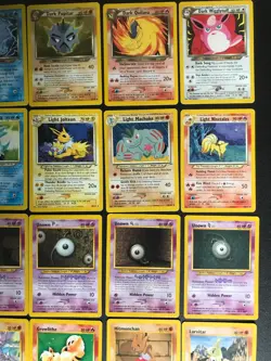 Complete Uncommon & Common cards Pokemon NEO DESTINY Set WOTC Vintage - Image 4