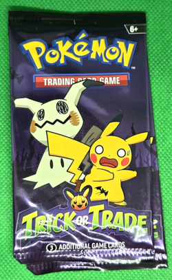 2 Sealed 3 card booster Packs Pokemon Trick or Trade Halloween 2023 Factory OEM - Image 4