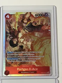 Portgas.D.Ace ST30-007 Starter Deck 30 EX Luffy & Ace 4 Card Play Set Foil - Image 3