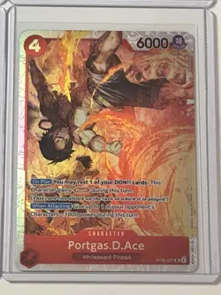 Portgas.D.Ace ST30-007 Starter Deck 30 EX Luffy & Ace 4 Card Play Set Foil - Image 5