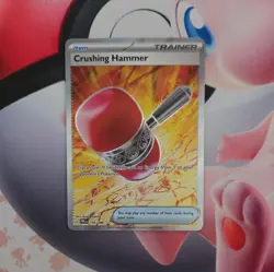 Pokemon TCG - Crushing Hammer 105/084 - Pitch Black - Holo Ultra Rare Card - Image 3
