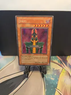 Yu-Gi-Oh Jinzo PSV-000 Secret Rare Unlimited LP- - Image 1