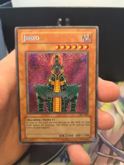 Yu-Gi-Oh Jinzo PSV-000 Secret Rare Unlimited LP- - Image 3