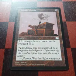 Mtg Bubble Matrix LP Reserved List Rare Weatherlight Magic Card - Image 2
