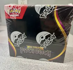 Pokemon Mega Evolution Pitch Black Booster Box Factory Sealed 100% 360 Cards! - Image 1