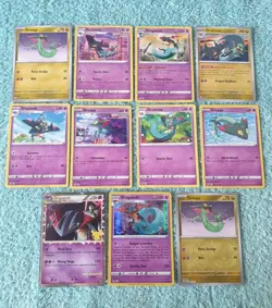 DREEPY, DRAKLOAK, & DRAGAPULT BUNDLE OF POKEMON CARDS - Image 1