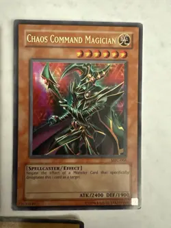 Yu-Gi-Oh! Dark Magician Sorcerer Magic Chaos Command limited edition - Image 3