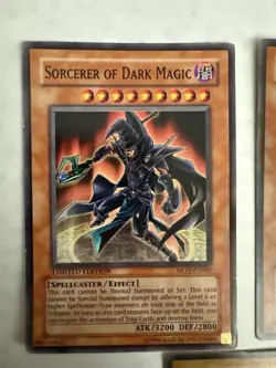 Yu-Gi-Oh! Dark Magician Sorcerer Magic Chaos Command limited edition - Image 4