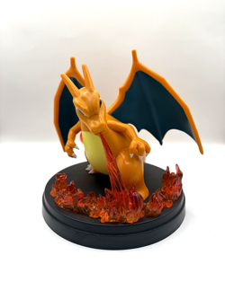 Official Pokemon Charizard ex Super Premium Collection Figure Card Display Stand - Image 1