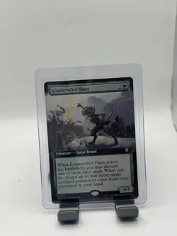 MTG, Loamcrafter Faun $3 ORDER MIN 55 NM (Extended Art) Wilds of Eldraine Regul - Image 1