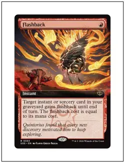 MTG Secrets of Strixhaven Flashback Extended Art RARE NM/Unplayed - Image 1