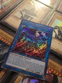 YUGIOH 1ST ED BLMR-EN052 SKY STRIKER ACE - AZALEA SECRET RARE NEAR MINT (NM) - Image 2