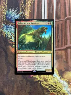 Pako, Arcane Retriever [Commander 2020] Foil Near Mint MTG - Image 1