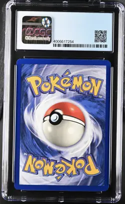 Blue Label CGC 9 MINT Psyduck 1999 Fossil 1st Edition 53/62 Pokemon Card - Image 2