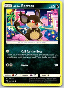 Alolan Rattata 84 C Celestial Storm Pokemon NM/M - Image 1