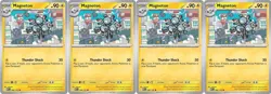 4x Magneton | Mega Evolution | 046/132 | Common | Normal | NM | Pokemon - Image 1