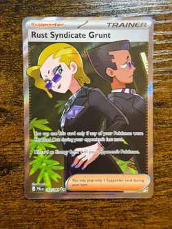 Pokemon TCG Rust Syndicate Grunt 112/084 - Image 1