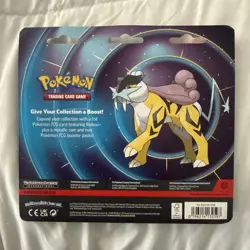 Pokemon TCG Raikou Blister w/ Mega Evolution + Phantasmal Flames - BRAND NEW - Image 2