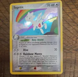 Pokemon TCG Togetic 14/109 Team Rocket Returns Holo Rare 70 HP Stage 1 - Image 2