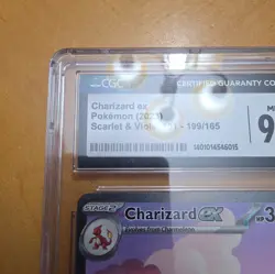Charizard EX Sir 199/165 Scarlet & Violet 151 CGC 9.5 Mint+ - Image 3