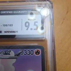 Charizard EX Sir 199/165 Scarlet & Violet 151 CGC 9.5 Mint+ - Image 4