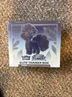 NEW Pokemon Sword & Shield Silver Tempest ETB Elite Trainer Box Sealed - Image 1