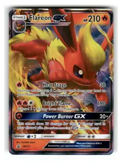 Flareon GX - SM171 Holo Promo Sun & Moon Promo Pokemon Holo Near Mint - Image 1