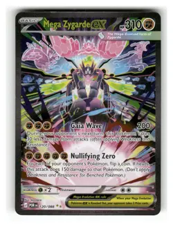 Mega Zygarde ex 120/088 Holo Special Illustration Rare Perfect Order Pokemon NM - Image 1