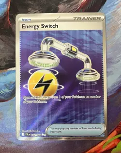 Pokemon TCG Energy Switch 107/084 Pitch Black PBL EN Ultra Rare - Image 1