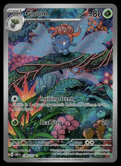 Gloom 198/197 Illustration Rare Obsidian Flames Pokemon NM/M - Image 1