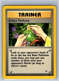 Pokemon Erika's Perfume Gym Heroes Unlimited 110/132 LP - Image 1